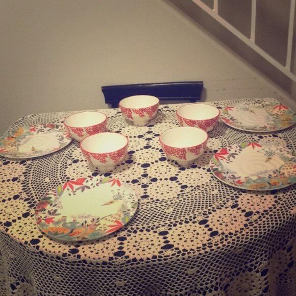 Rare Anthropologie dish set! Michelle Morin - Picture 2 of 6